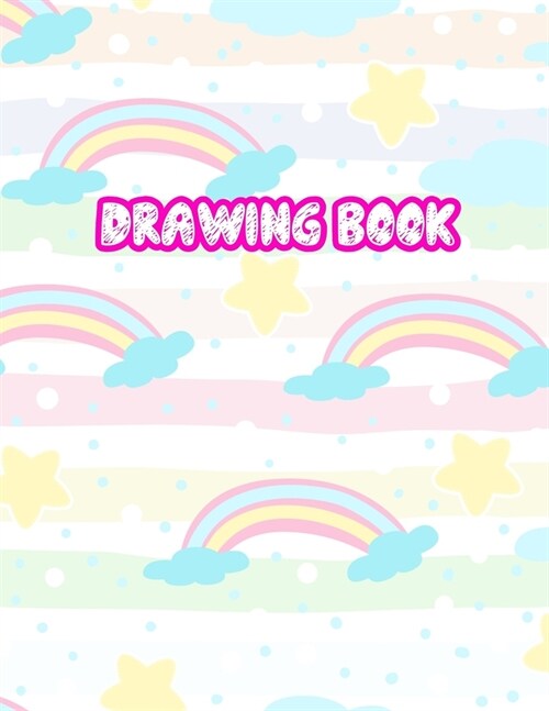 Drawing Book: Large Sketch Notebook for Drawing, Doodling or Sketching: 110 Pages, 8.5 x 11 Sketchbook ( Blank Paper Draw and Writ (Paperback)