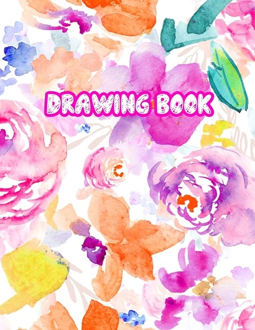 Drawing Book: 8.5 X 11, Personalized Artist Sketchbook: 110 pages, Sketching, Drawing and Creative Doodling Sketch Notebook to Dra (Paperback)