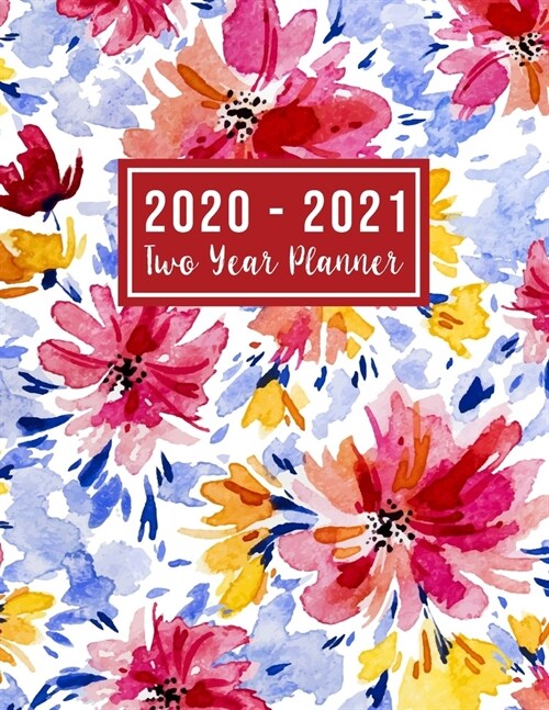 2020-2021 Two Year Planner: 2020-2021 see it bigger planner - 24 Months Agenda Planner with Holiday from Jan 2020 - Dec 2021 Large size 8.5 x 11 2 (Paperback)