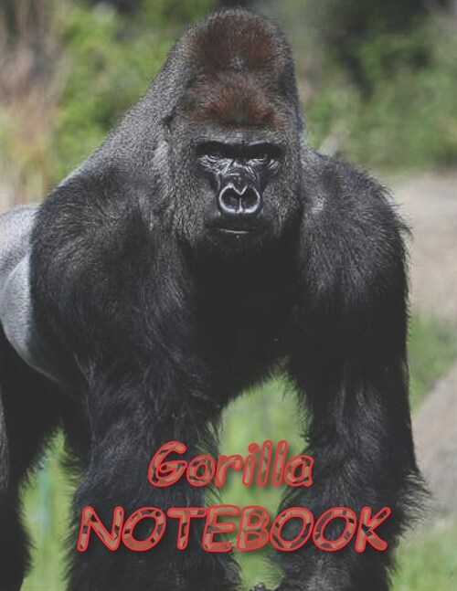 Gorilla NOTEBOOK: Notebooks and Journals 110 pages (8.5x11) (Paperback)