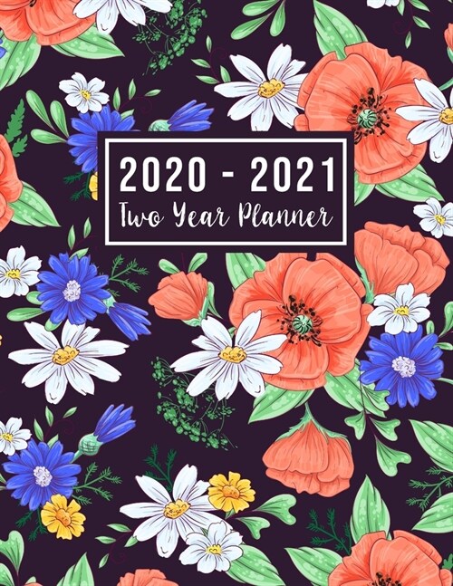 2020-2021 Two Year Planner: big 2 year monthly planner - 24-Month Planner & Calendar. Size: 8.5 x 11 ( Jan 2020 - Dec 2021). Two Year Personaliz (Paperback)