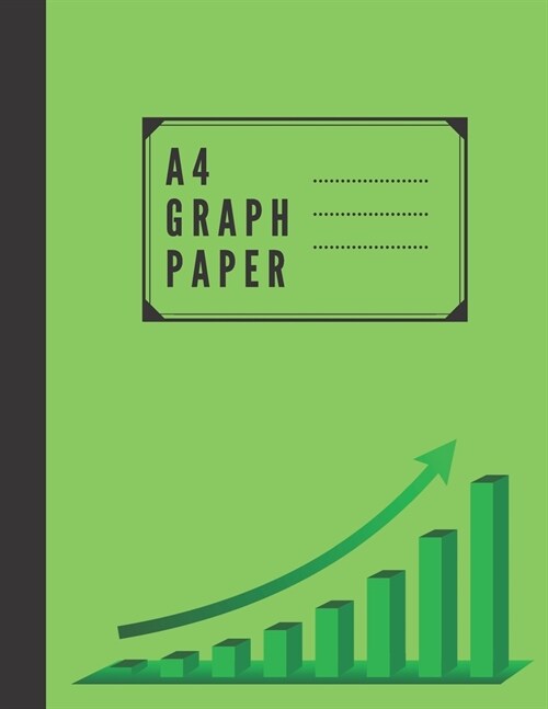A4 Graph paper: Maths paper and equipment - lined graph paper notebook (Paperback)