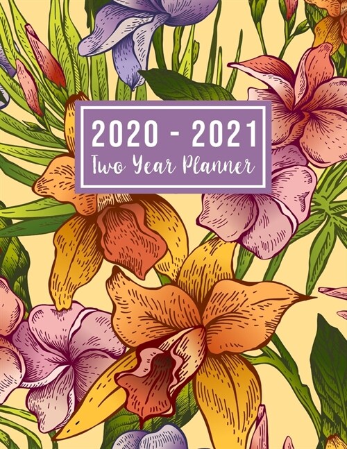 2020-2021 Two Year Planner: 2-year appointment calendar planner - 24-Month Planner & Calendar. Size: 8.5 x 11 ( Jan 2020 - Dec 2021). Two Year P (Paperback)