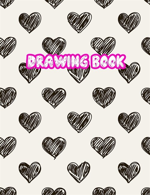 Drawing Book: 8.5 X 11, Personalized Artist Sketchbook: 110 pages, Sketching, Drawing and Creative Doodling Sketch Notebook to Dra (Paperback)