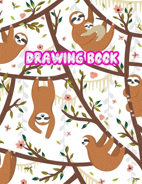 Drawing Book: Large Sketch Notebook for Drawing, Doodling or Sketching: 110 Pages, 8.5 x 11 Sketchbook ( Blank Paper Draw and Writ (Paperback)