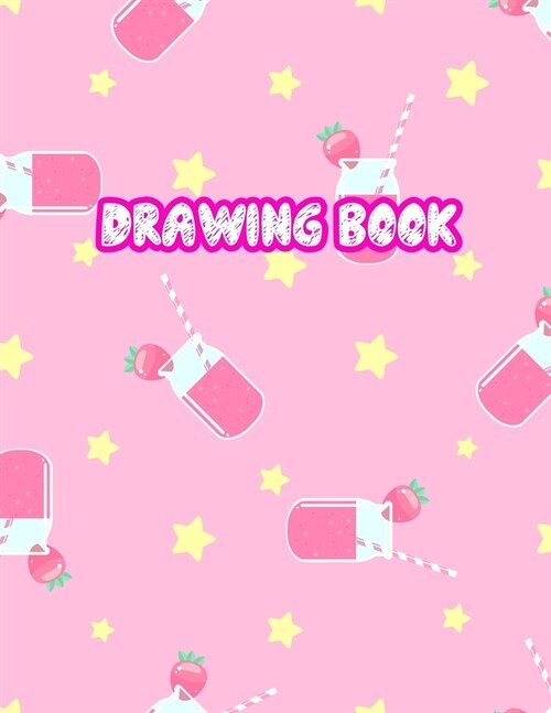 Drawing Book: 8.5 X 11, Personalized Artist Sketchbook: 110 pages, Sketching, Drawing and Creative Doodling Sketch Notebook to Dra (Paperback)