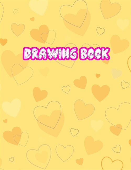 Drawing Book: Large Sketch Notebook for Drawing, Doodling or Sketching: 110 Pages, 8.5 x 11 Sketchbook ( Blank Paper Draw and Writ (Paperback)