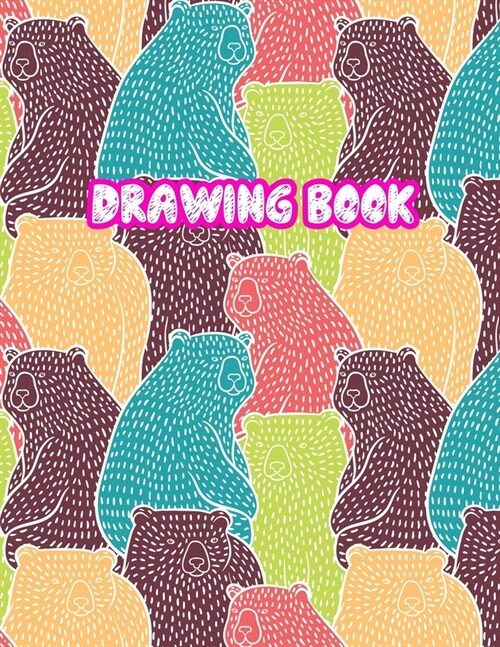 Drawing Book: Large Sketch Notebook for Drawing, Doodling or Sketching: 110 Pages, 8.5 x 11 Sketchbook ( Blank Paper Draw and Writ (Paperback)