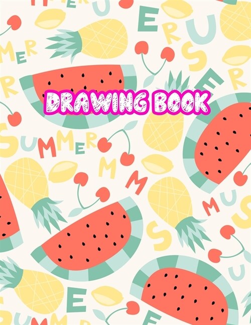 Drawing Book: 8.5 X 11, Personalized Artist Sketchbook: 110 pages, Sketching, Drawing and Creative Doodling Sketch Notebook to Dra (Paperback)