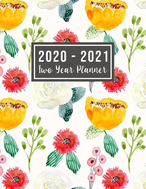 2020-2021 Two Year Planner: 2020-2021 see it bigger planner - 24-Month Planner & Calendar. Size: 8.5 x 11 ( Jan 2020 - Dec 2021). Two Year Perso (Paperback)