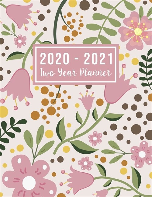 2020-2021 Two Year Planner: 2020-2021 see it bigger planner - 24 Months Agenda Planner with Holiday from Jan 2020 - Dec 2021 Large size 8.5 x 11 2 (Paperback)