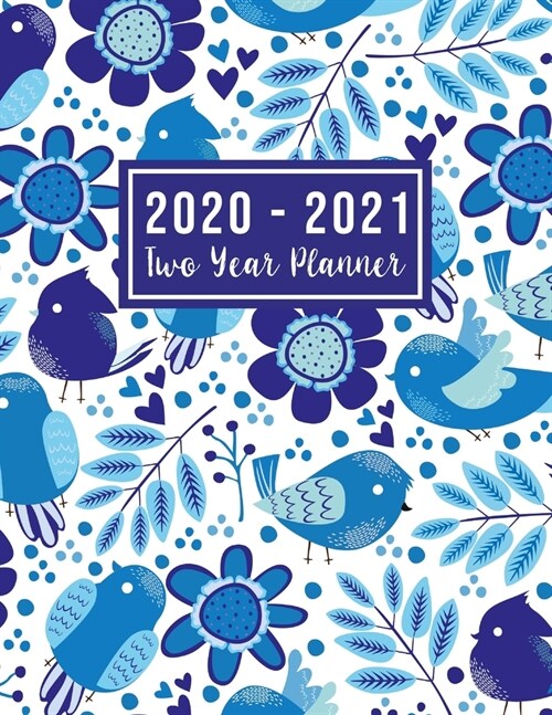 2020-2021 Two Year Planner: two year monthly planner at a glance - 24-Month Planner & Calendar. Size: 8.5 x 11 ( Jan 2020 - Dec 2021). Two Year (Paperback)