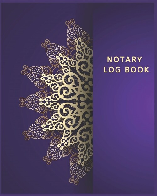 Notary Log Book: Luxury Blue Public Notary: Notary Log Book: Notary Journal: Public Record Book: Vintage Red Notary Public: Official No (Paperback)