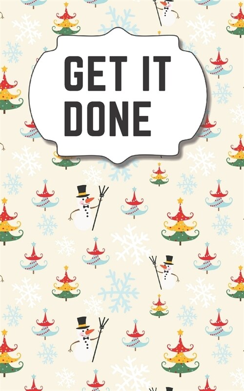 Get It Done: Password Log Book With Alphabetical Tabs, Address Website & Password Record Manager, Christmas Discreet Cover Booklet (Paperback)