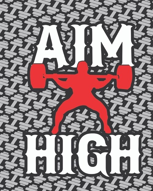 Aim High: Sketch Book 8 x 10 inch @ 100 pages (Paperback)