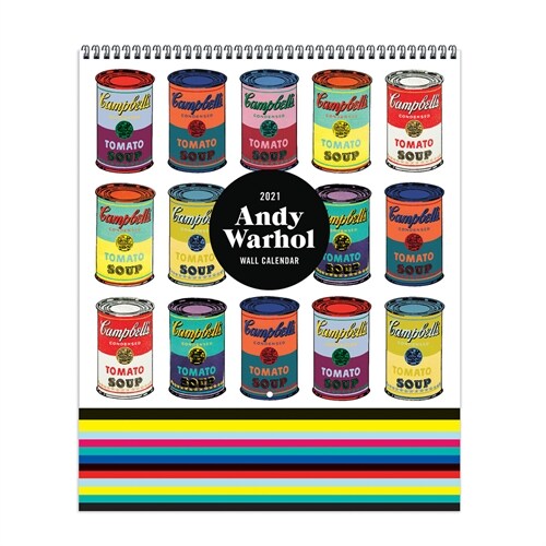 Andy Warhol 2021 Tiered Wall Calendar (Wall)