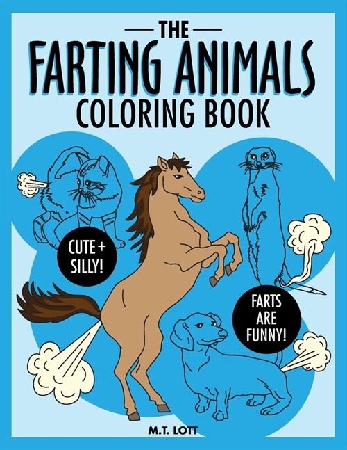 The Farting Animals Coloring Book (Paperback)