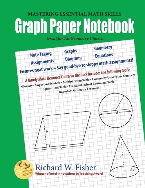 Graph Paper Notebook - Geometry: Great for All Geometry Classes (Paperback)