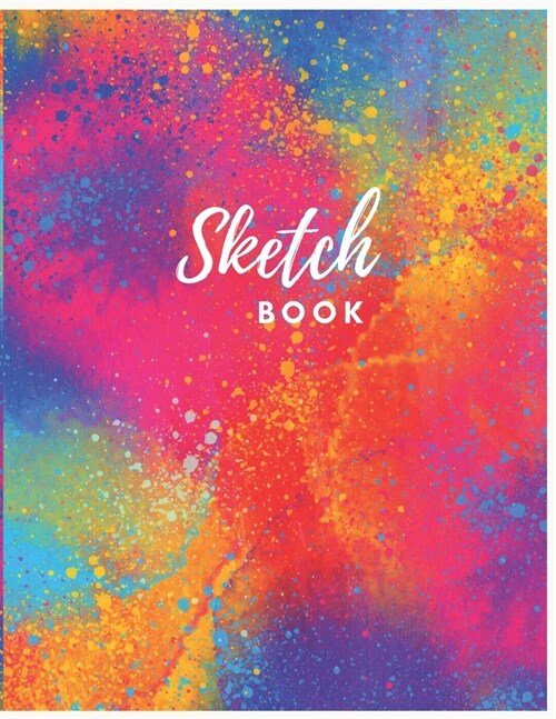 Sketch Book: Colorful Abstract sketch: Sketchbook: Notebook for Drawing: Creative Doodling. Notebook: Sketchbook, Workbook, Handboo (Paperback)