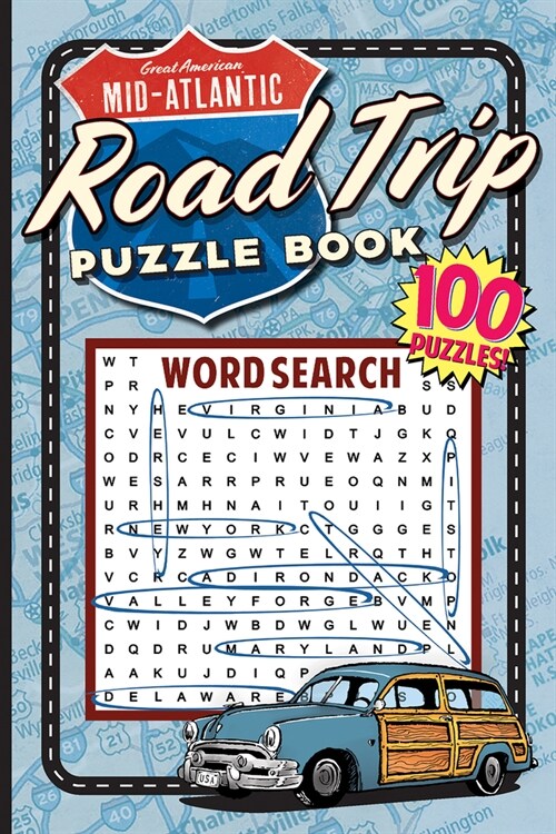 Great Midatlantic Road Trip Puzzle Book (Paperback)