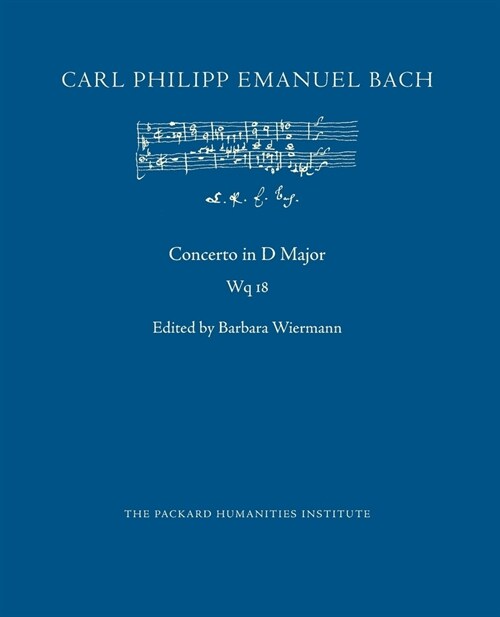 Concerto in D Major, Wq 18 (Paperback)