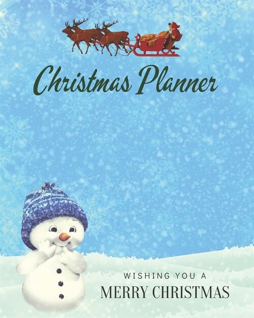 Christmas Holiday Planner: Ultimate Holiday Journal Organizer for Busy People, Expense Tracker, New Years Eve Celebration Notebook, Wedding Plan (Paperback)