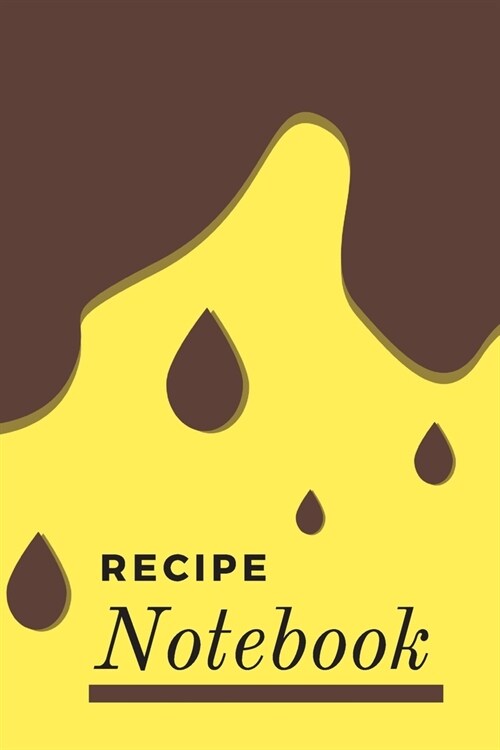 Recipe Notebook: Baking and cooking gifts for baking and cooking lovers for men and women - Lined notebook/journal/diary/logbook/jotter (Paperback)