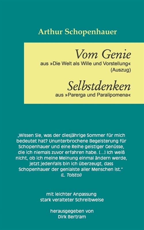 Vom Genie Selbstdenken (Paperback)