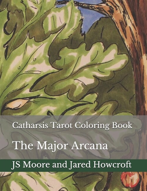 Catharsis Tarot Coloring Book: The Major Arcana (Paperback)