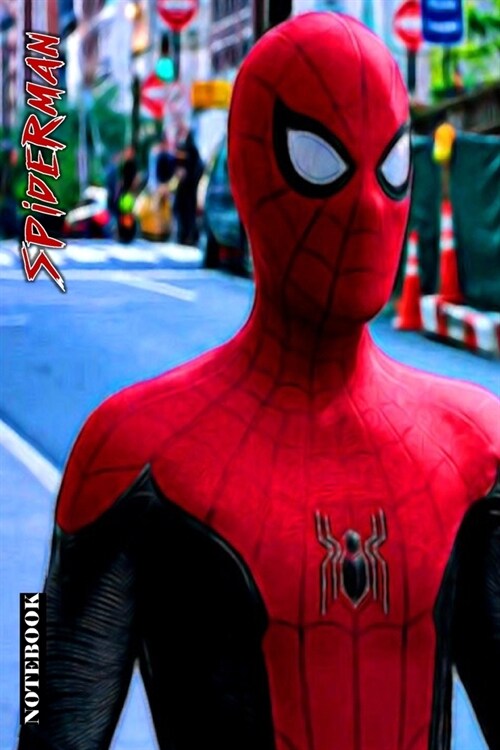 Spiderman: Friendly Neighborhood Superhero; Marvel Avengers Themed Gift Notebook Journal 6 x 9 inches (Paperback)