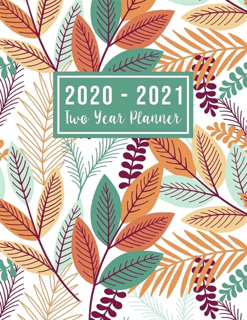 2020-2021 Two Year Planner: two year appointment planner - 24-Month Planner & Calendar. Size: 8.5 x 11 ( Jan 2020 - Dec 2021). Two Year Personal (Paperback)