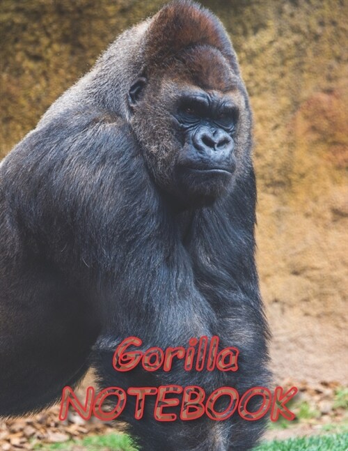 Gorilla NOTEBOOK: Notebooks and Journals 110 pages (8.5x11) (Paperback)