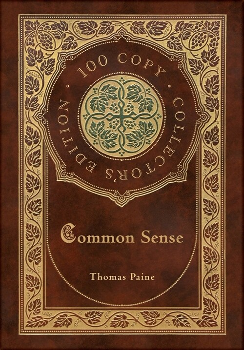 Common Sense (100 Copy Collectors Edition) (Hardcover)