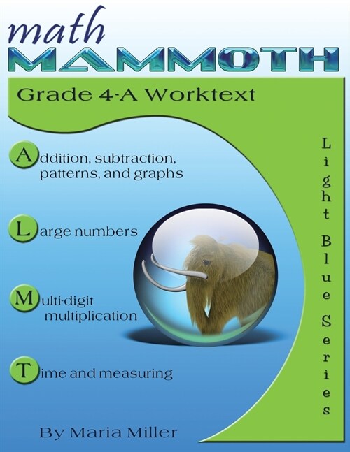 Math Mammoth Grade 4-A Worktext (Paperback, 2020)