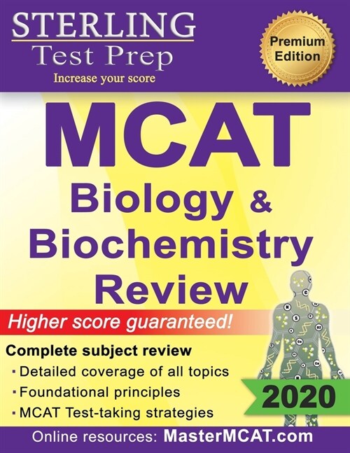 Sterling Test Prep MCAT Biology & Biochemistry Review: Complete Subject Review (Paperback)