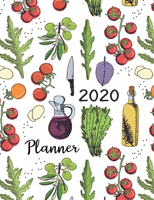 2020 Planner: Daily Weekly And Monthly Calendar Planner - January - December 2020 For To do list Planners And Academic Agenda Schedu (Paperback)