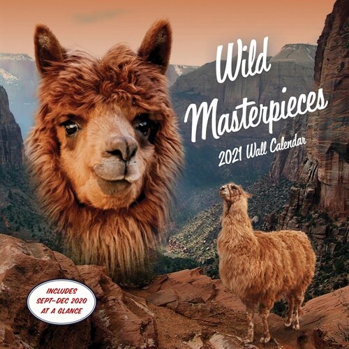 Wild Masterpieces 2021 Wall Calendar (Wall)