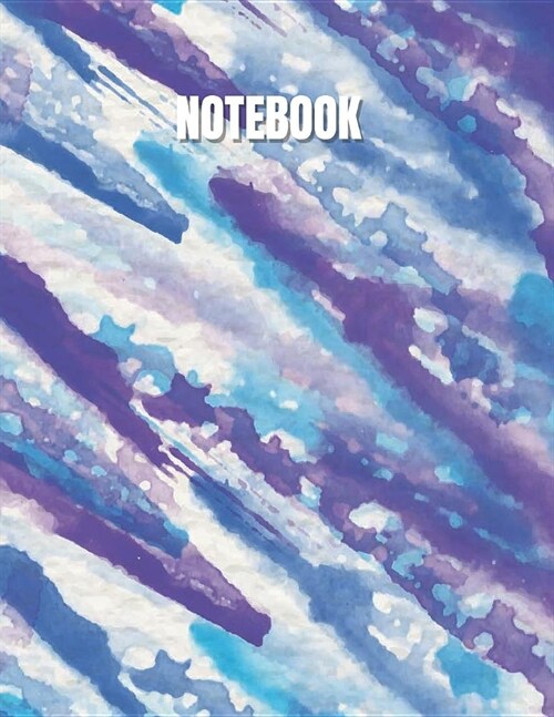 Notebook: cold painting cover (8.5 x 11) inches 110 pages, Blank Unlined Paper for Sketching, Drawing, Whiting, Journaling & Doo (Paperback)