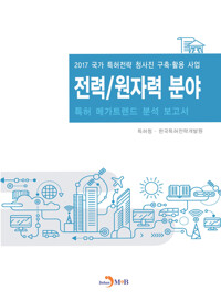전력 원자력 분야 특허 메가트렌드 분석 보고서 2017 커버