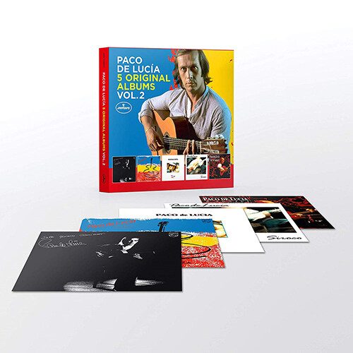 [수입] Paco De Lucia - 5 Original Albums Vol.2 (With Full Original Artwork) [5CD Boxset]
