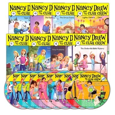 Nancy Drew and The Clue Crew 10종 세트 (Paperback 10권 + MP3 CD 10장)