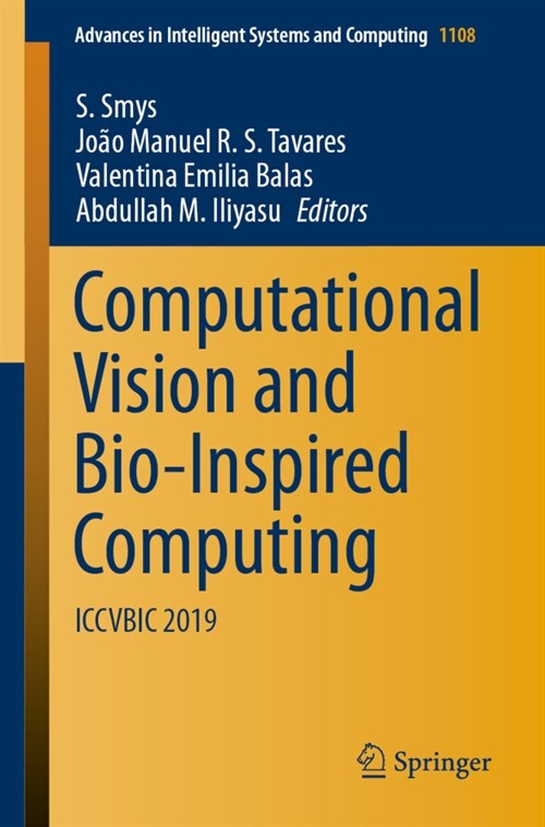 Computational Vision and Bio-Inspired Computing: Iccvbic 2019 (Paperback, 2020)