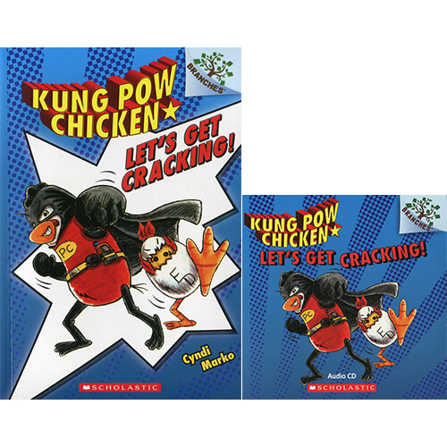 Kung Pow Chicken #1 : Lets Get Cracking! (Paperback + CD, 미국판)