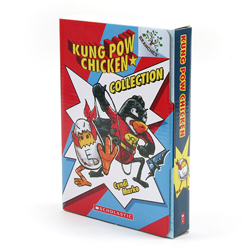 [중고] 치키치키 쿵푸치킨 원서 세트 Kung Pow Chicken Boxed Set (Paperback 4권, 미국판)