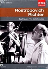 [수입]Beethoven:Cello Sonatas-Rostropovich/S.Richter