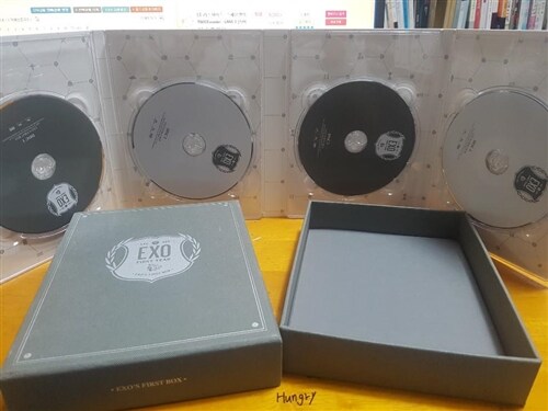 [중고] 엑소 - EXO‘s First Box (4disc+이어폰줄 와인더)