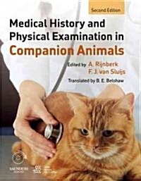 Medical History and Physical Examination in Companion Animals [With DVD-ROM] (Hardcover, 2nd)