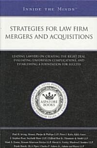 Strategies for Law Firm Mergers and Acquisitions (Paperback)