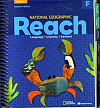 [중고] Reach Level F Teachers Edition Vol.1 (With Audio CD 2)