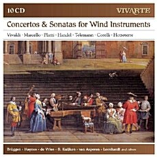 [중고] [수입] 관악기를 위한 협주곡, 소나타 & 트리오 소나타 [10CD]